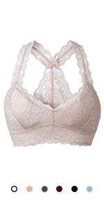 Reggiseno Pizzo Senza Ferretto Traspirante 