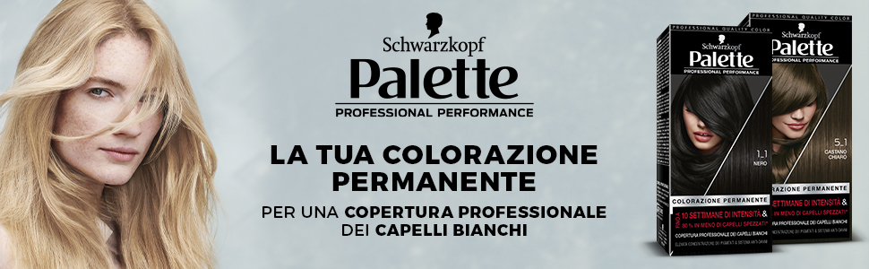 Palette,colorazione permanente,schwarzkopf