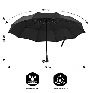 ombrello pieghevole ombrelli pioggia portatile 