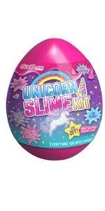 pasqualone Uova Unicorno Sorpresa di Slime Unicorni fai da te DIY 5 6 7 8 9 regalo ragazza bambina