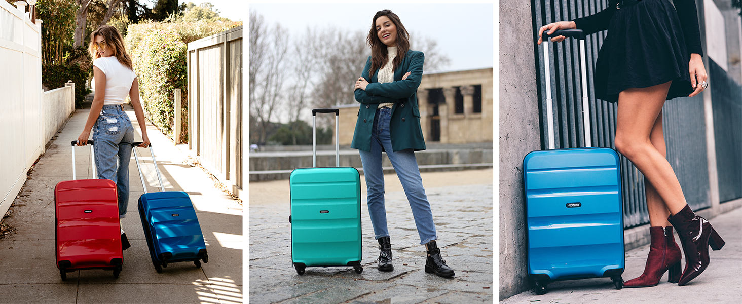 Bon Air Visual; american tourister