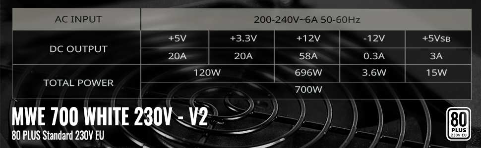 MWE 700 White 230V V2