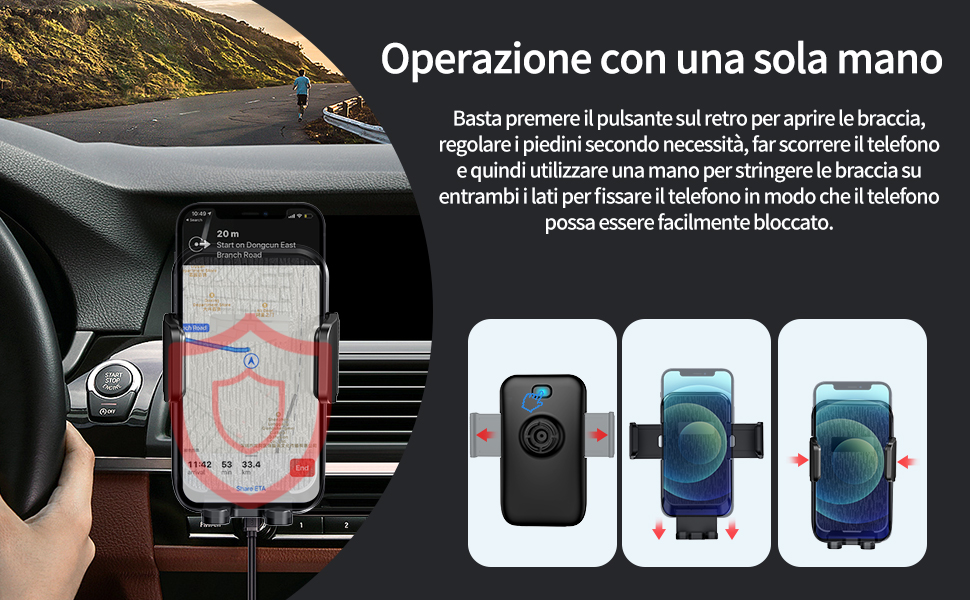 Supporto Cellulare Auto