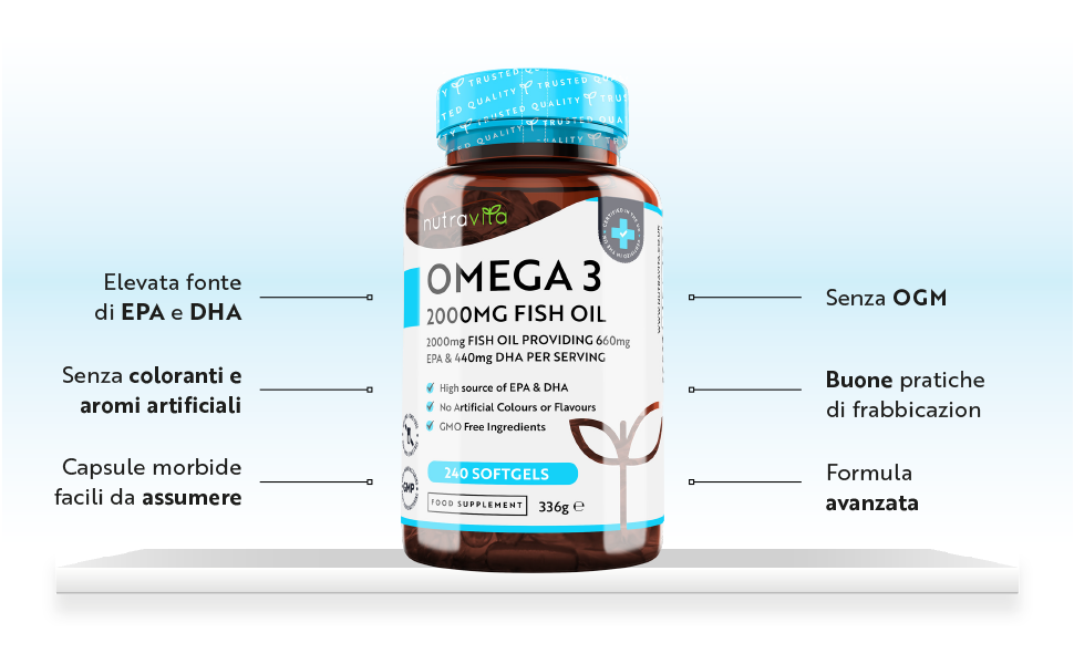 Omega 3 Olio di Pesce