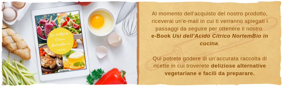 NortemBio Acido Citrico. La Migliore Qualit?? Alimentare. Input Biologico. Polvere, 100% Puro.