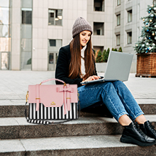 borsa porta pc donna 15-15.6 pollici 