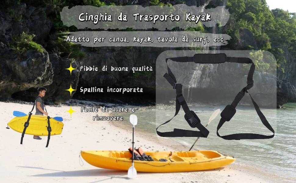 Cinghia per kayak 