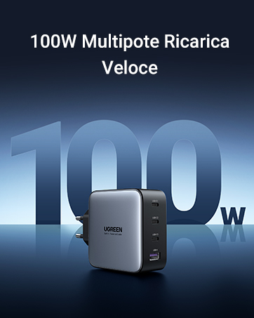 caricatore 100w