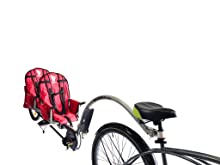 trail bike, rimorchio per bicicletta, rimorchio per bici per bambini, etichetta lungo