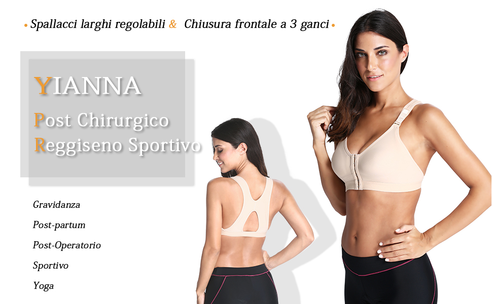 Post Chirurgico Reggiseno Sportivo 