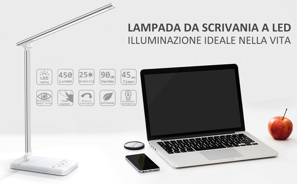 Lampada da scrivania a LED