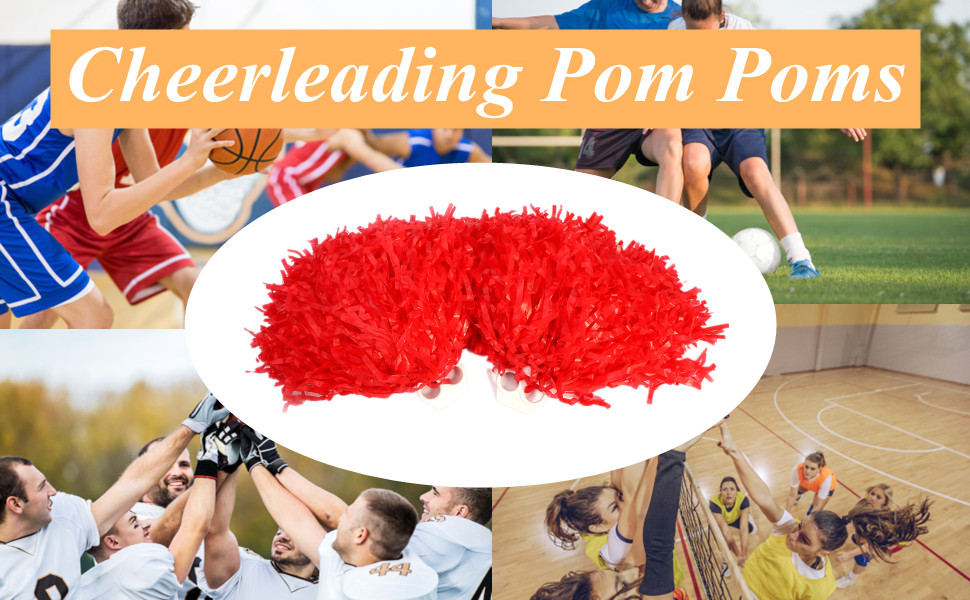 Cheerleading Pom Poms