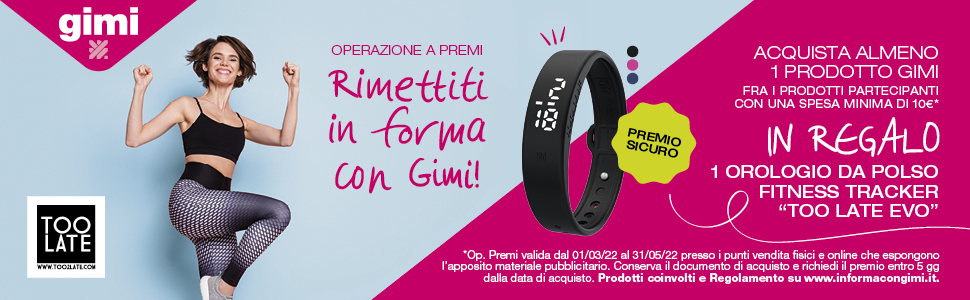 Promo Consumer - Rimettiti in forma con Gimi