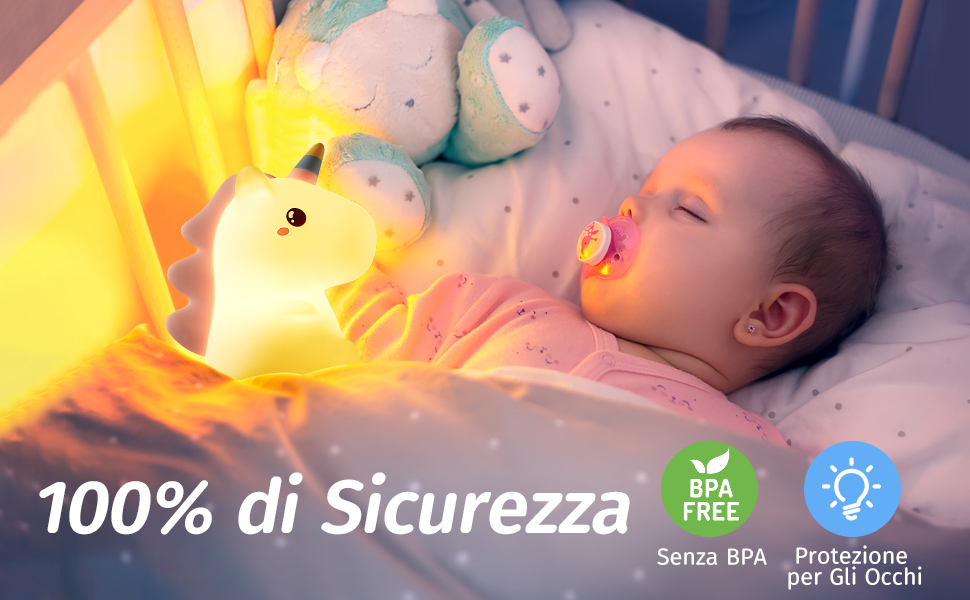 luce notturna led luci notturne per bambini luce notturna neonato lampada cameretta bambina regalo