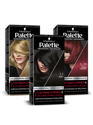 Schwarzkopf, palette, colorazione, colorazione permanente