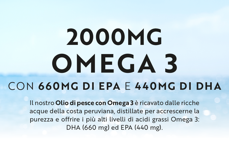 Omega 3 Olio di Pesce