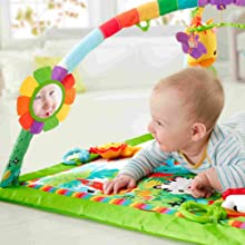 Fisher- Price Palestrina del Tucano con 3 Modi per Giocare, Musica, Luci e Suoni, Tappetino Lavabile