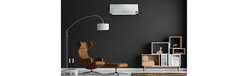 Chic silver; termoventilatore ceramico a parete 