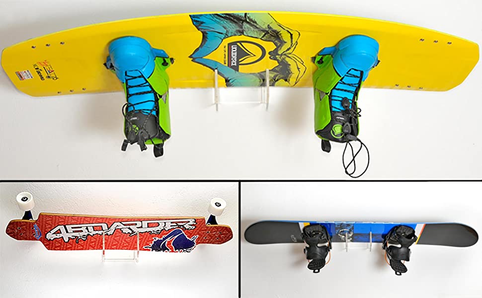 supporto da parete supporto da parete supporto da parete skateboard wakeboard kiteboard longboard