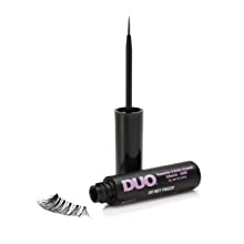 ARDELL DUO Brush On Striplash Biotina e Acqua di rose - Colla per ciglia scura con applicatore a pennello