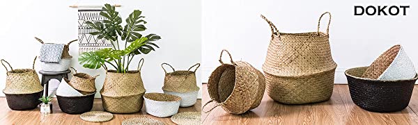 Seagrass Belly Basket