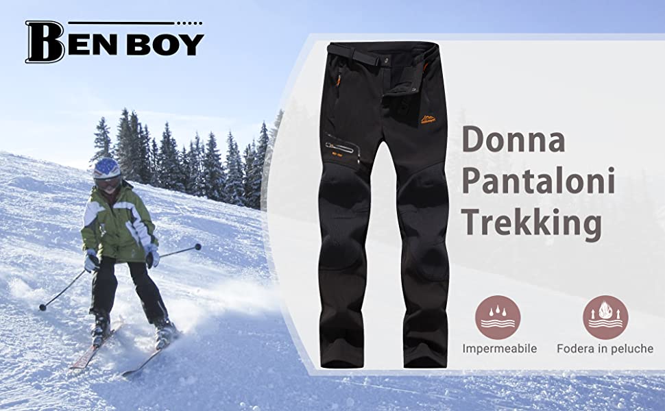 Pantaloni Trekking Donna 