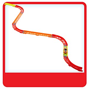 Hot Wheels Track Builder confezione di curve assortite per collegare i set, dai 4 anni in su