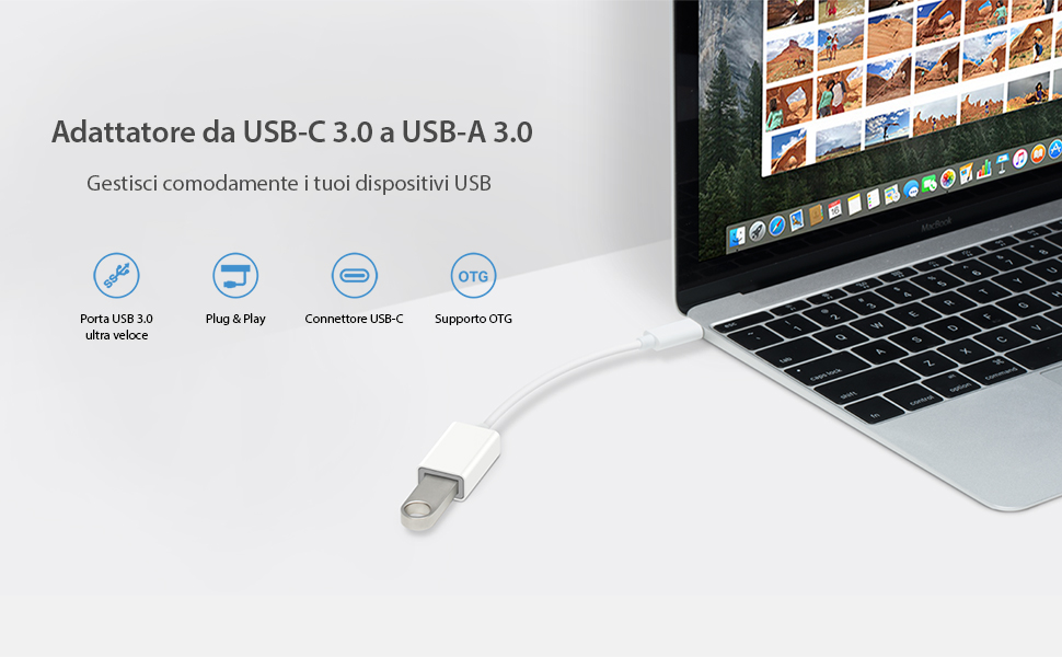 USB C a USB