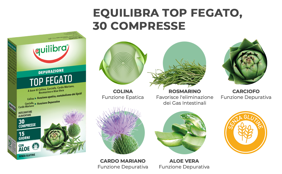 Equilibra Top Fegato, 30 compresse