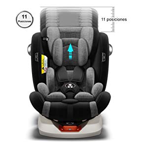 Star Ibaby Onboard Seggiolino Auto Girevole 0-36kg, 360??, Isofix