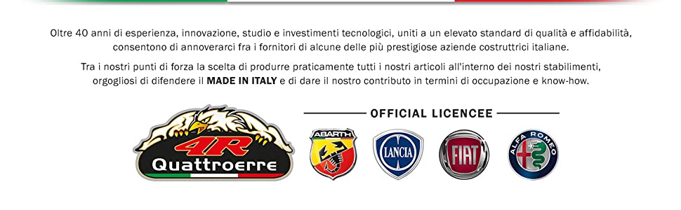 quattroerre accessori e prodotti per auto, moto, bici, prodotti ufficiali