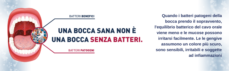 bocca sana batteri