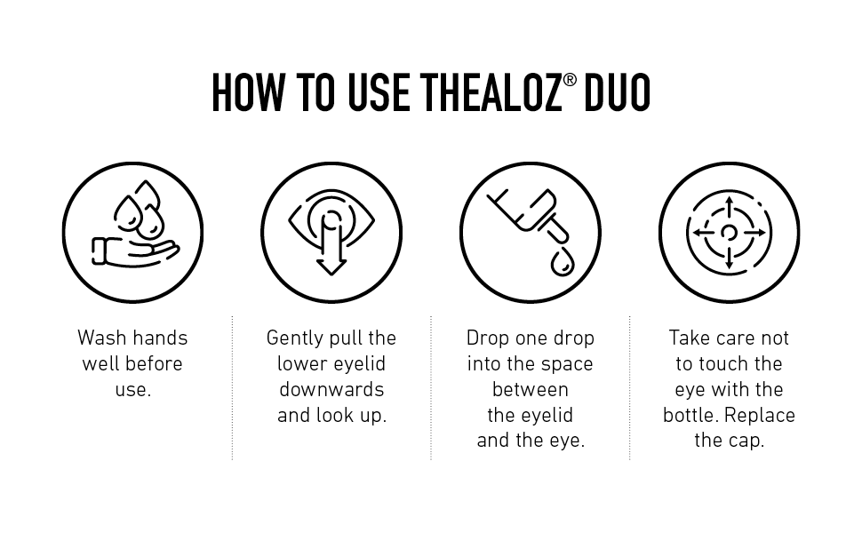 healoz duo gel theoloz duo collirio spray occhi secchi thealoz duo gocce secche trattamento degli occhi thealoz