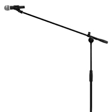 Asta microfono, asta mic, boom stand microfono, braccio microfono, braccio mic