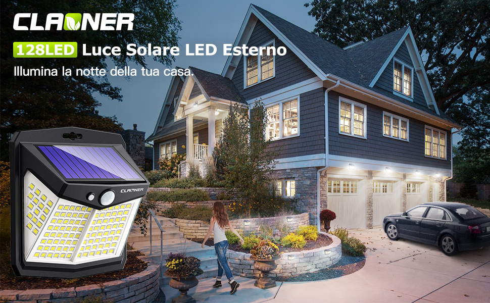 Luce Solare LED Esterno