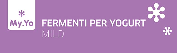 Fermenti biologici per yogurt mild di My.Yo