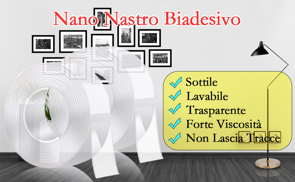 Nastro Biadesivo Extra Forte