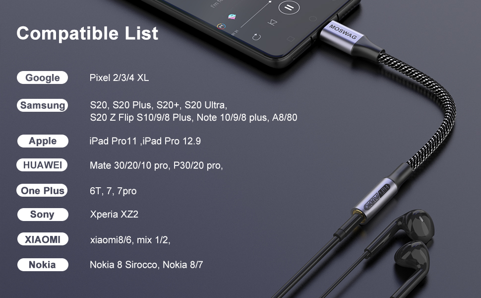 usb c to 3.5mm audio adapter