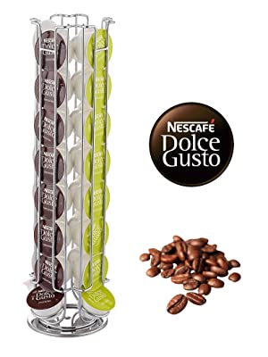 EXZACT EX-DG031-32 Porta capsule Compatibile con capsule caff?? Dolce Gusto 