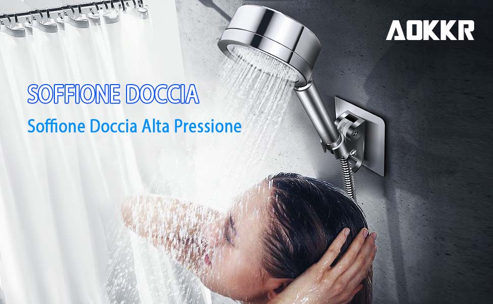  soffione doccia alta pressione