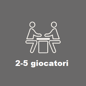 5 giocatori; gioco per 5 giocatori; gioco per due giocatori; 2 giocatori; regalo natale coppia; nerd