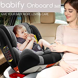 Star Ibaby Onboard Seggiolino Auto Girevole 0-36kg, 360??, Isofix