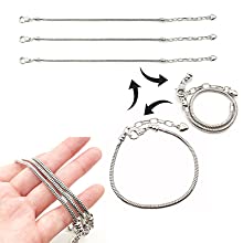 Kit per Braccialetti Ragazza, Kit di creazione di Gioielli per Ragazze, Natale Braccialetti con