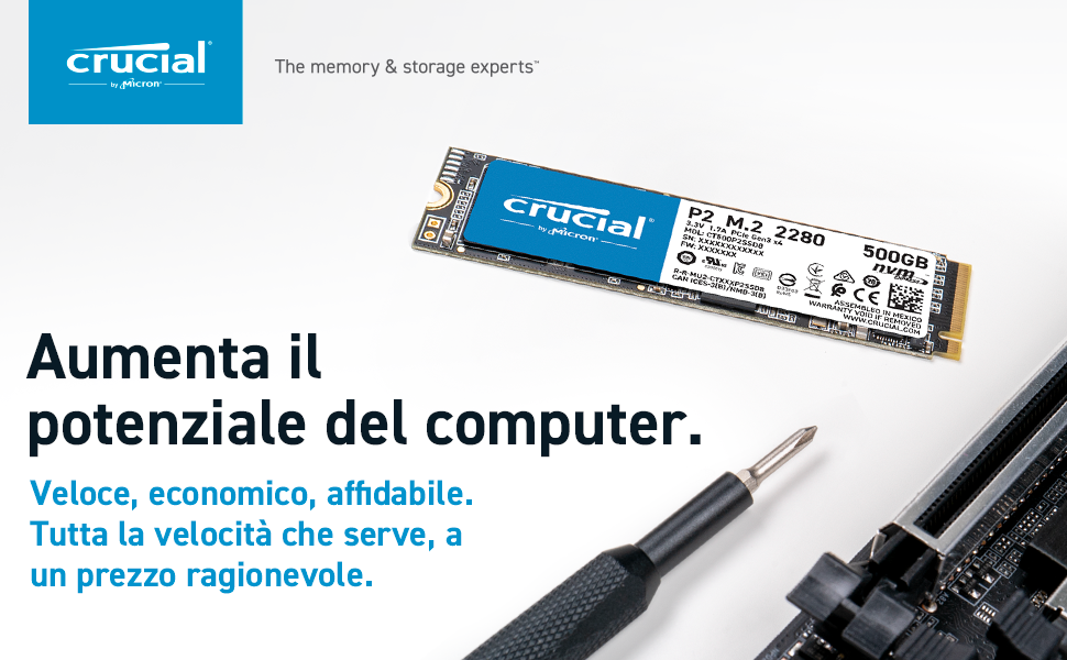 Crucial P2 SSD