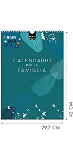 Planner da parete Calendario per famiglie 