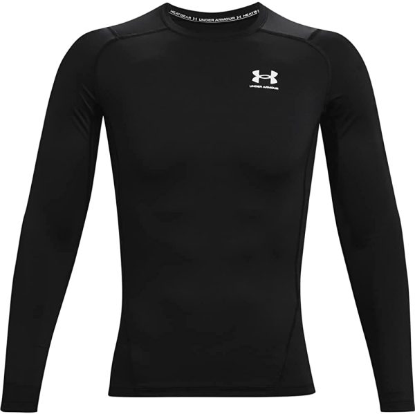 Under Armour HeatGear Maglietta a Maniche Lunghe Uomo (Pacco da 1) - immagine 2