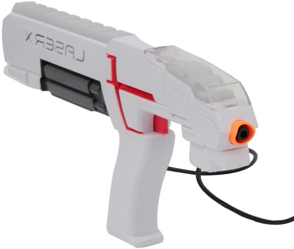 Giochi Preziosi Laser X - Blaster, Indoor e Outdoor con 2 Laser Blaster, 2 Ricevitori, Luci e Suoni, Confezione Sostenibile, LAE00110 - immagine 4