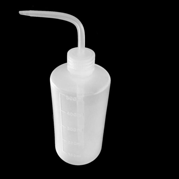 Bottiglie di sicurezza per prodotti igienici, strizzabili, beccuccio stretto, in plastica, 2 pezzi, 250ml/250ml, 2 - immagine 4