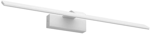 Luce Specchio Bagno Led 60cm, 18W 1600 Lumen, Impermeabile IP44 Lampada da Specchio Bagno, Applique Bagno Specchio Moderno, Bianco Naturale 4500K, Bianco - immagine 5