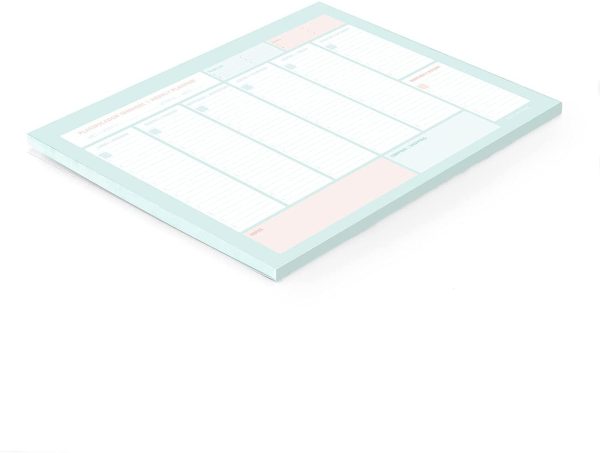 Papertrac - Colori settimanali Planner - 56 foglie - Dimensioni A3: 42 x 30 cm - immagine 3